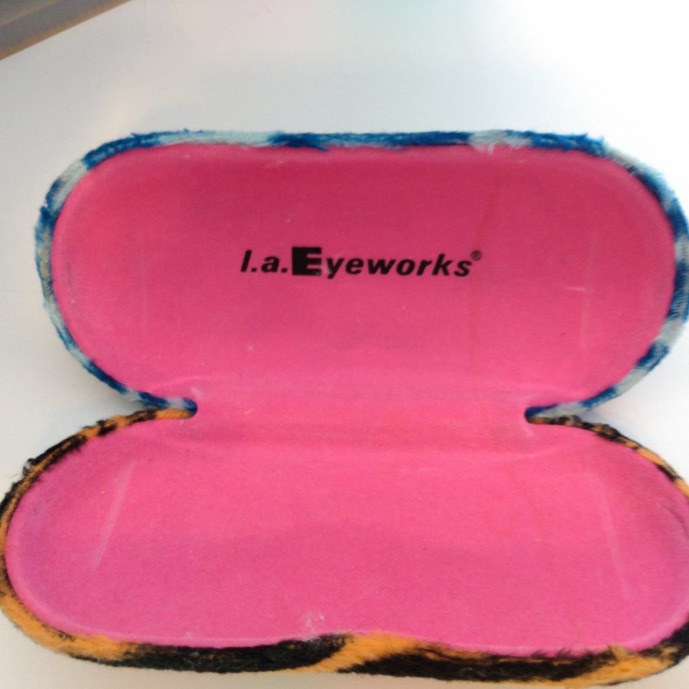 LA EYEWORKS VINTAGE GLASSES CASE